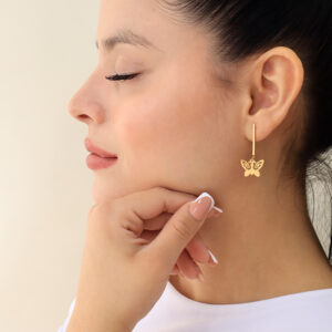 ARETE TOPO DORADO EN ACERO INOXIDABLE