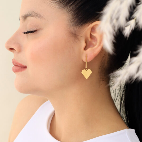 ARETE TOPO DORADO EN ACERO INOXIDABLE