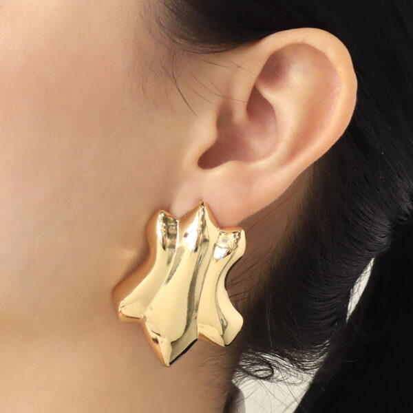 ARETE TOPO FIGURAS EN BAÑO DE ORO
