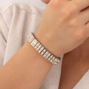 BRAZALETE . 2T EN ACERO INOXIDABLE