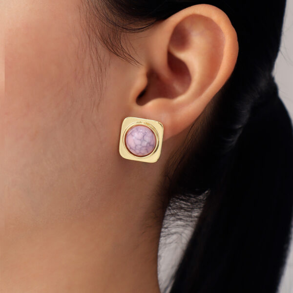TOPO C/ PIEDRAS EN BAÑO DE ORO
