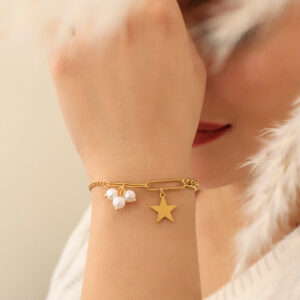 PULSERA .  DIJES EN ACERO INOXIDABLE