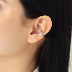 EARCUFF  PIEDRAS EN BAÑO DE RODINADO