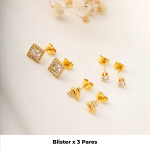 TOPO  PIEDRAS EN BAÑO DE ORO