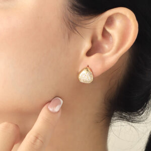 TOPO  PIEDRAS EN BAÑO DE ORO