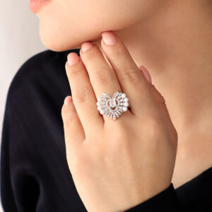ANILLO .  DIJES EN BAÑO DE RODINADO