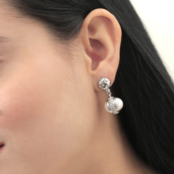 ARETE TOPO  DIJES EN BAÑO DE RODINADO