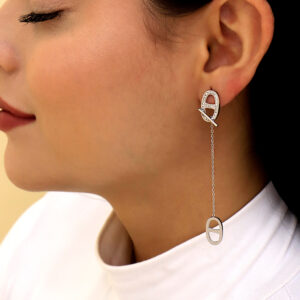 ARETE TOPO FIGURA BLANCO EN ACERO INOXIDABLE