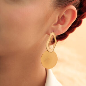 ARETE TOPO DORADO EN ACERO INOXIDABLE