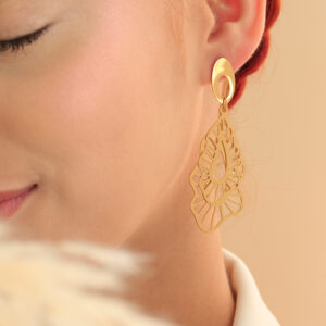 ARETE TOPO DORADO EN ACERO INOXIDABLE
