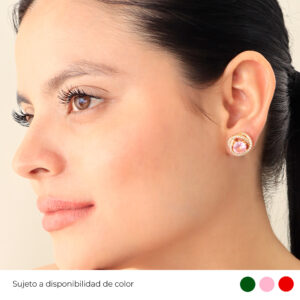 TOPO C/ PIEDRAS EN BAÑO DE ORO