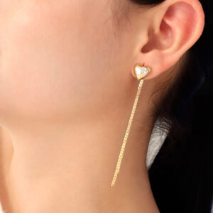 ARETE TOPO FIGURAS EN BAÑO DE ORO