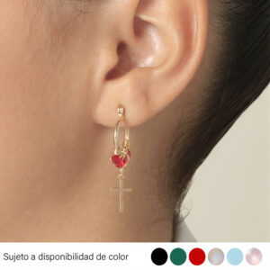 CANDONGA .  CRISTAL EN BANO DE ORO ENSAMBLADO
