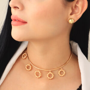CHOKER FLEXIBLE EN BRONCE