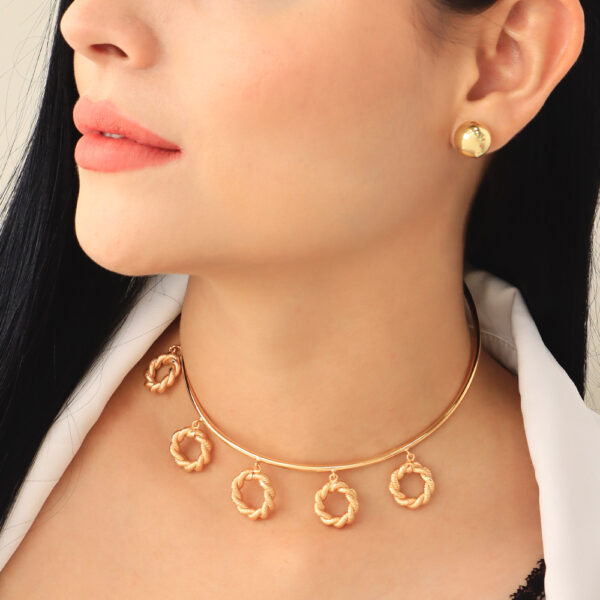 CHOKER FLEXIBLE EN BRONCE