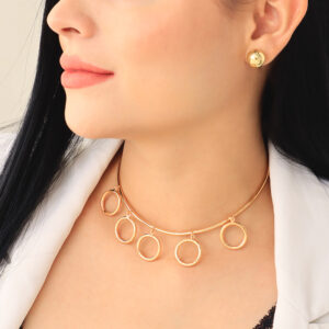 CHOKER FLEXIBLE EN BRONCE