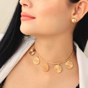 CHOKER FLEXIBLE EN BRONCE