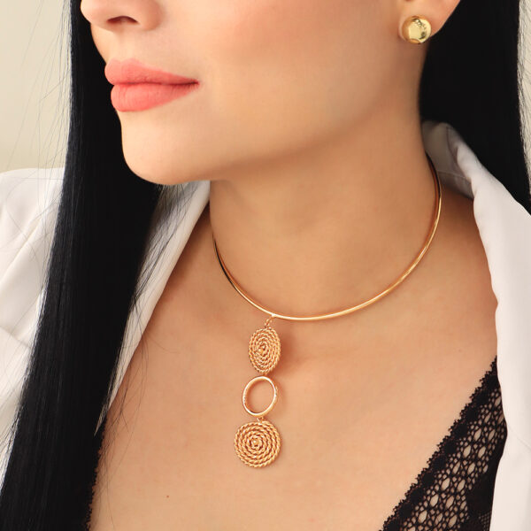 CHOKER FLEXIBLE EN BRONCE