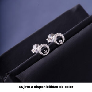 TOPO FIGURAS MICROCIRCON EN PLATA LEY 925