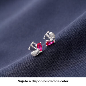 TOPO MICROCIRCON EN PLATA LEY 925