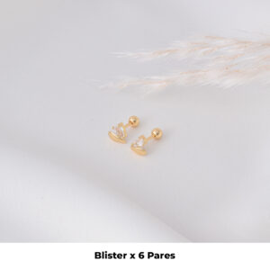 TOPO C/ PERLAS EN BAÑO DE ORO