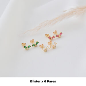 TOPO C/ PIEDRAS EN BAÑO DE ORO