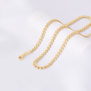 CADENA . MISERICORDIA EN BAÑO DE ORO