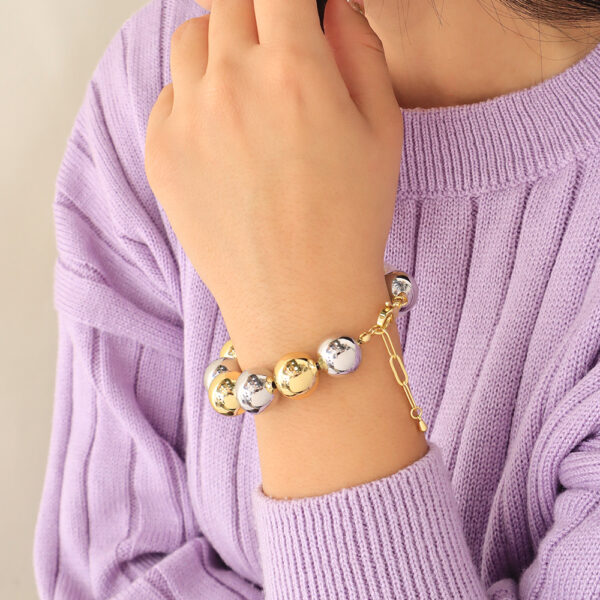 PULSERA . ACCESORIOS EN BAÑO DE ORO