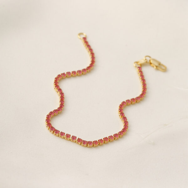 PULSERA . C.B MINI REDONDA H20. 8MM DO 1.2 EN ORO LAMINADO