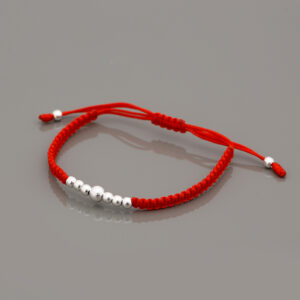 PULSERA . BOLSAS DE ORGANZA EN PLATA LEY 925