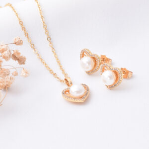 JUEGOS  C/FLORES EN BAÑO DE ORO