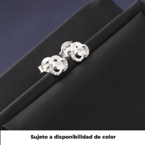 TOPO FIGURAS MICROCIRCON EN PLATA LEY 925