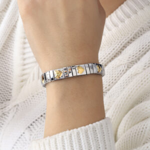 BRAZALETE . ACCESORIOS EN BAÑO DE ORO