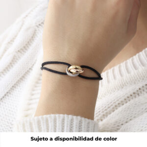 PULSERA . 3T EN BAÑO DE ORO