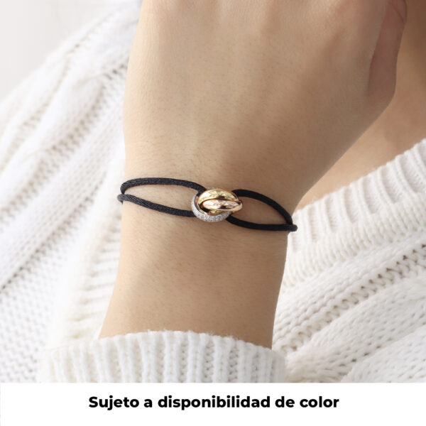 PULSERA . 3T EN BAÑO DE ORO