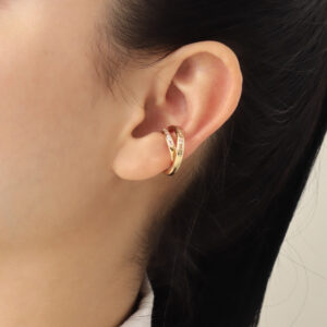 EARCUFF HILO EN BAÑO DE ORO