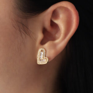TOPO C/ PIEDRAS EN BAÑO DE ORO
