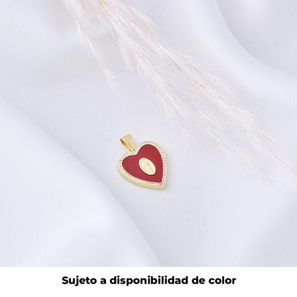 DIJE .  CRISTAL EN BANO DE ORO