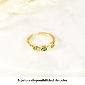 ANILLO . ARGOLLA 2.5M EN BAÑO DE ORO