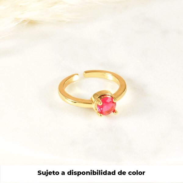 ANILLO . ARGOLLA 2.5M EN BAÑO DE ORO