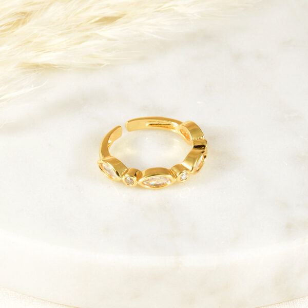 ANILLO . ARGOLLA 2.5M EN BAÑO DE ORO