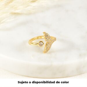 ANILLO . ARGOLLA 2.5M EN BAÑO DE ORO