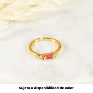ANILLO . ARGOLLA 2.5M EN BAÑO DE ORO