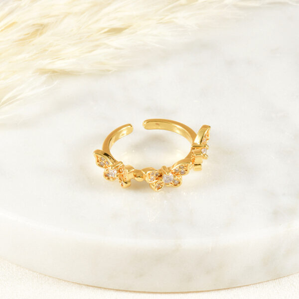 ANILLO . ARGOLLA 2.5M EN BAÑO DE ORO