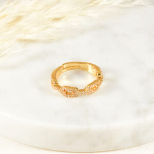 ANILLO . ARGOLLA 2.5M EN BAÑO DE ORO