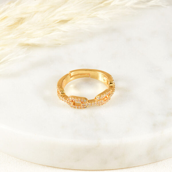 ANILLO . ARGOLLA 2.5M EN BAÑO DE ORO