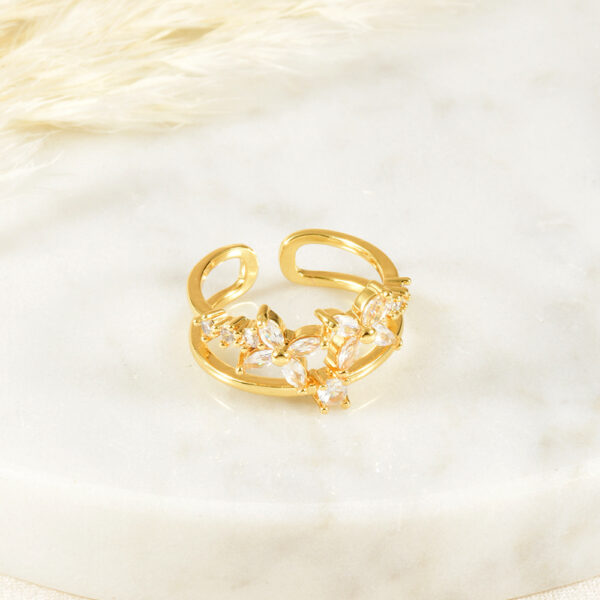 ANILLO . ARGOLLA 2.5M EN BAÑO DE ORO