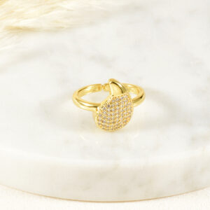 ANILLO . ARGOLLA 2.5M EN BAÑO DE ORO