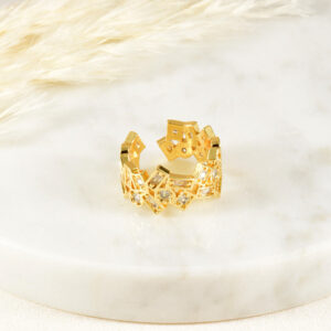 ANILLO . ARGOLLA 2.5M EN BAÑO DE ORO