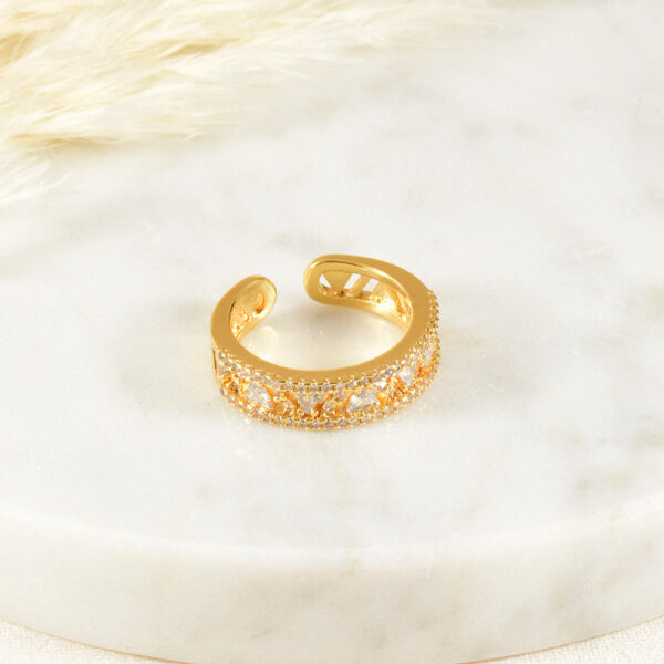 ANILLO . ARGOLLA 2.5M EN BAÑO DE ORO